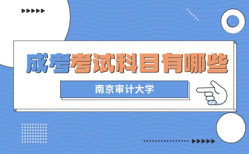 南京审计大学成人高考考试科目